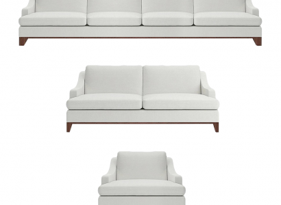 Weiß Luxus Sofagarnitur 3tlg Komplett Sofas Einrichtung Sessel Wohnzimmer